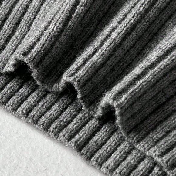 Multicolor Casual Women's Argyle Pattern V-Neck Slim Fit Crop Pullover - Picture 7 of 7